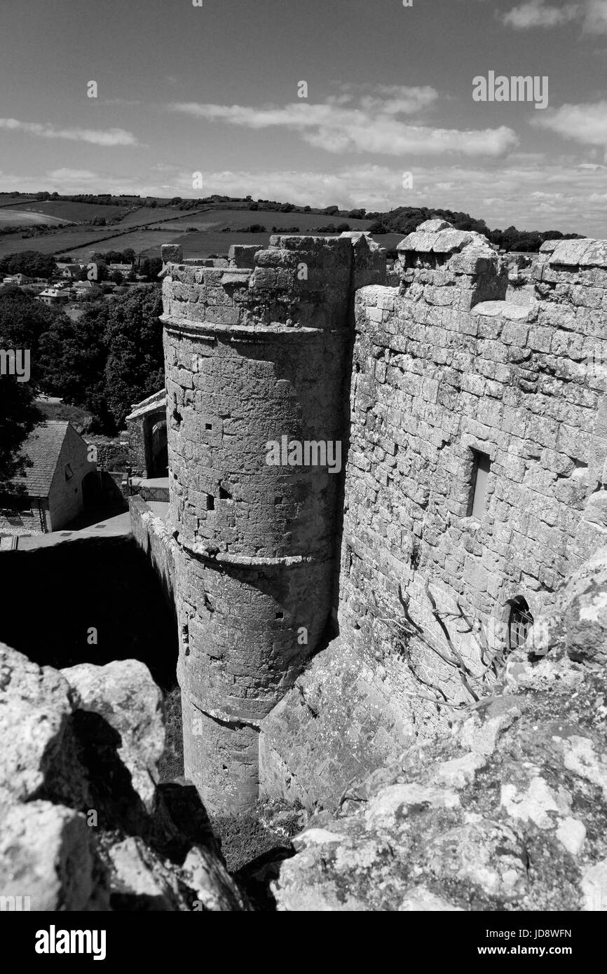 Carisbrooke castle donkey hi-res stock photography and images - Alamy