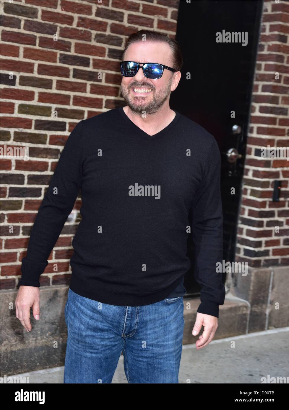 Celebrities at 'The Late Show with Stephen Colbert' Featuring: Ricky