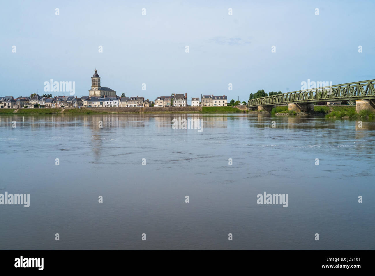 Village of Saint Mathurin sur Loire near Angers, France Stock Photo Alamy