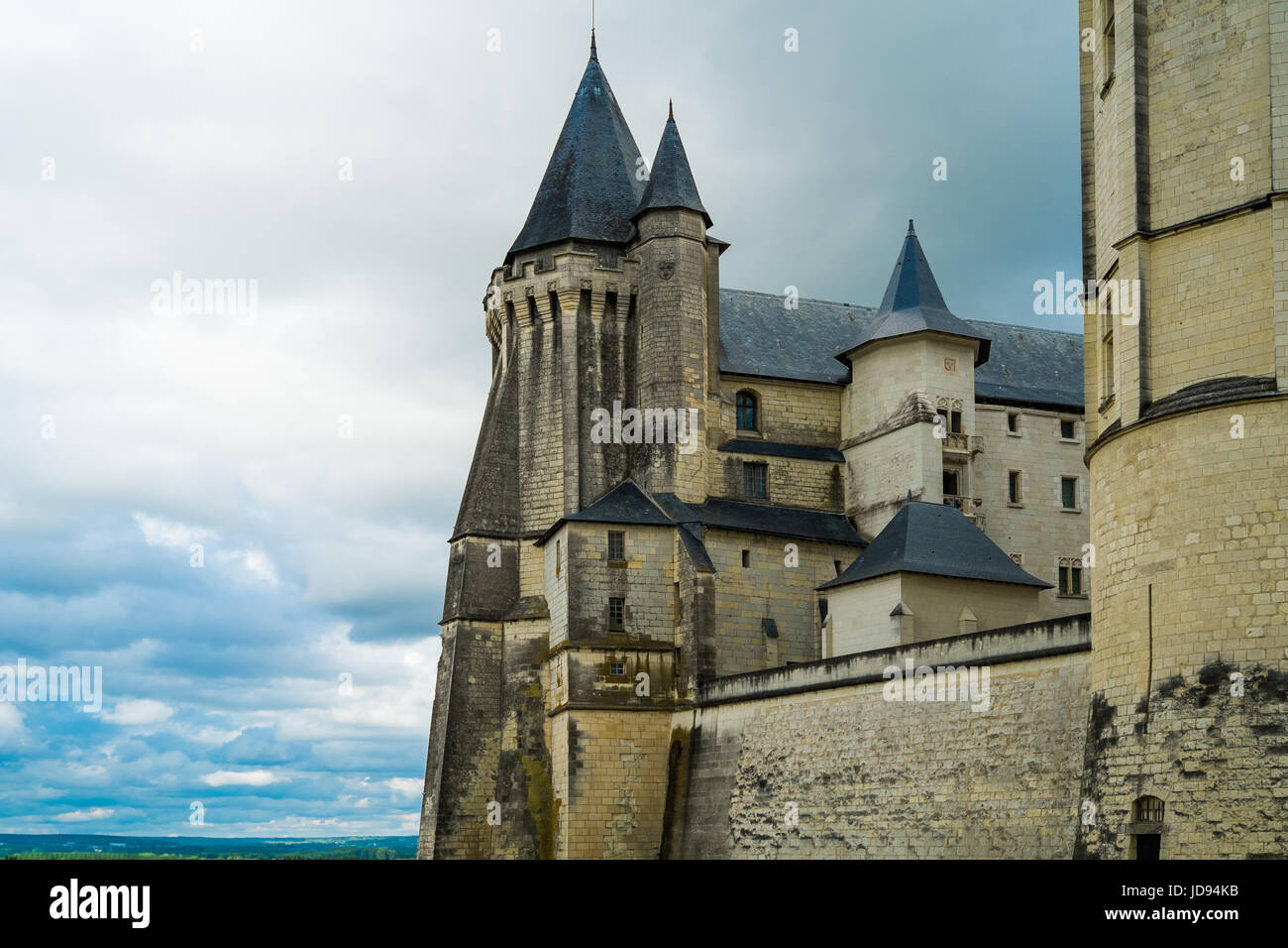 Castle of saumur hi-res stock photography and images - Alamy