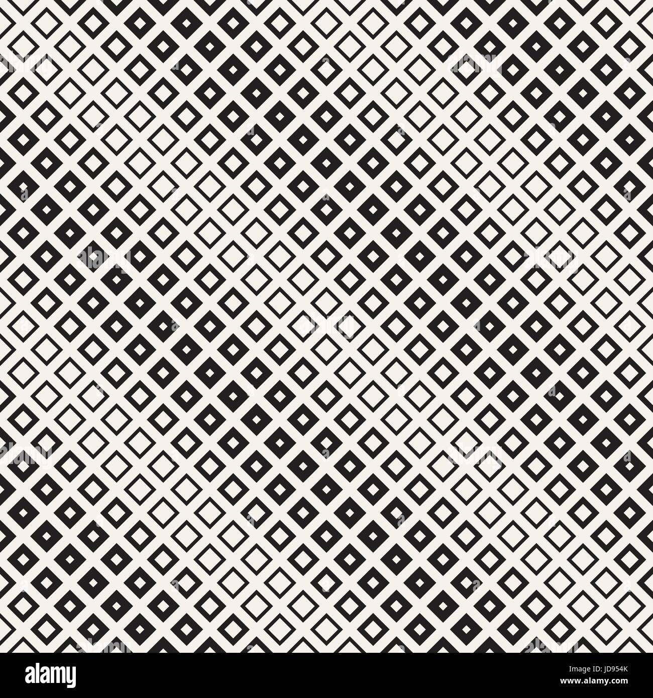 Repeating Geometric Rectangle Tiles. Stylish Monochrome Lattice. Vector ...