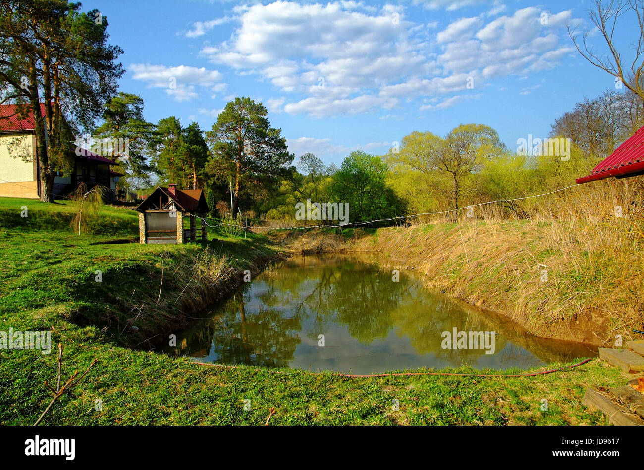 Russia spring landscape hi-res stock photography and images - Alamy