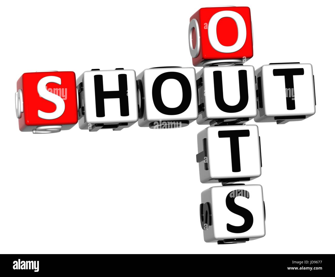 3D Shout Out Crossword cube words on white background Stock Photo Alamy 3D Shout Out Crossword cube words on white background Stock Photo Alamy