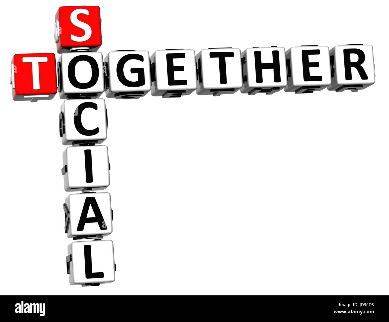 3D Social Together Crossword on white background Stock Photo Alamy 3D Social Together Crossword on white background Stock Photo Alamy