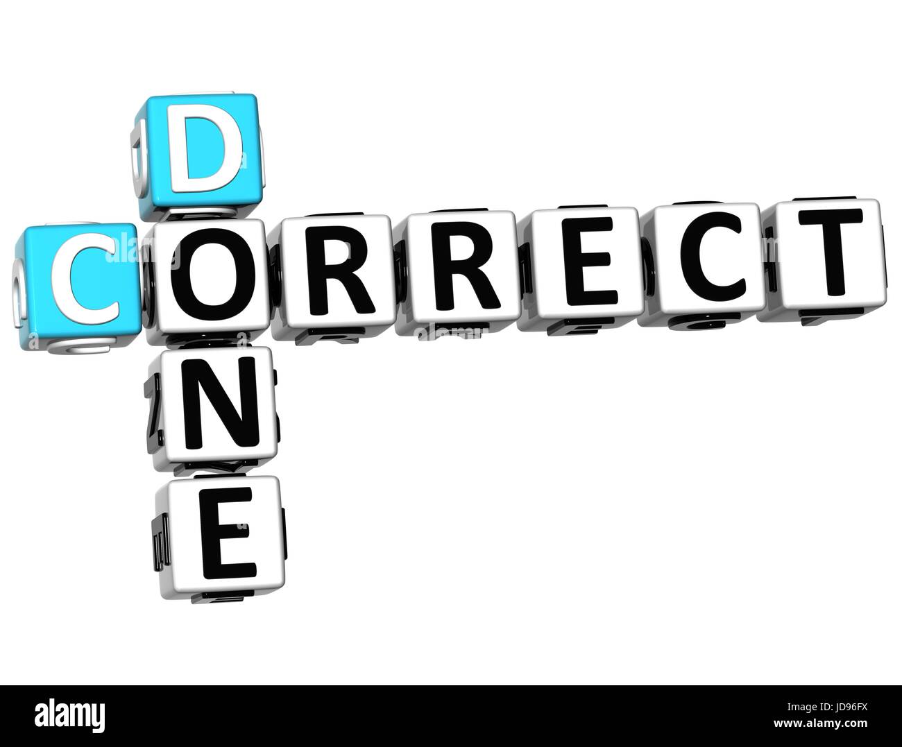 3D Done Correct Crossword on white background Stock Photo Alamy 3D Done Correct Crossword on white background Stock Photo Alamy