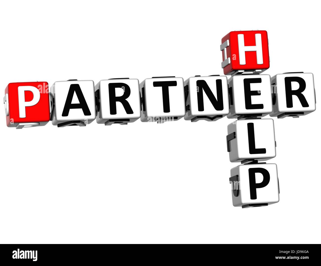 3D Help Partner Crossword on white background Stock Photo Alamy 3D Help Partner Crossword on white background Stock Photo Alamy
