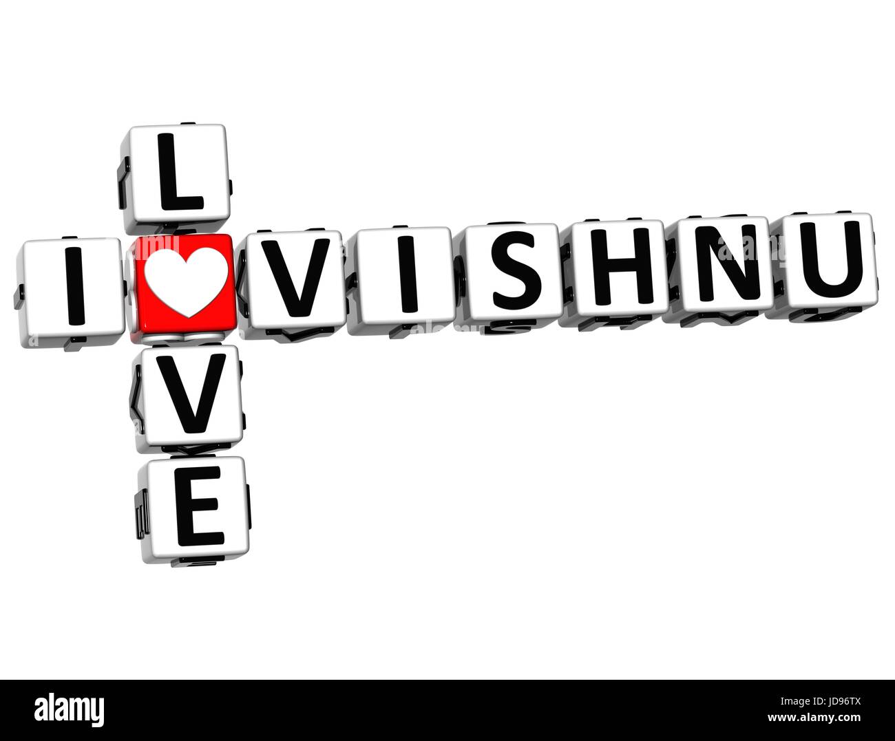 3D I Love Vishnu Crossword on white background Stock Photo Alamy 3D I Love Vishnu Crossword on white background Stock Photo Alamy