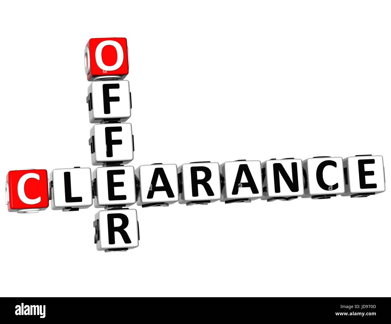3D Offer Clearance Crossword on white background Stock Photo Alamy 3D Offer Clearance Crossword on white background Stock Photo Alamy