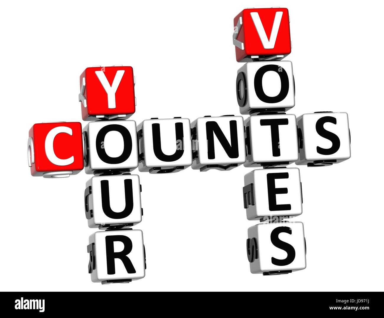 3D Counts Your Votes Crossword on white background Stock Photo Alamy 3D Counts Your Votes Crossword on white background Stock Photo Alamy