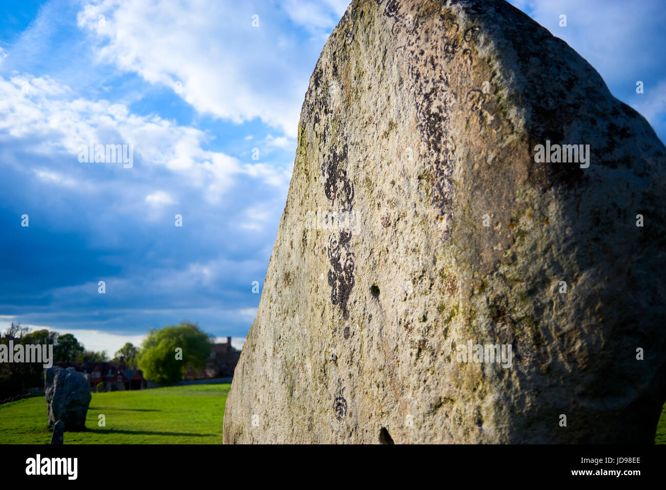 Avebury stone circle Wiltshire England UK Stock Photo