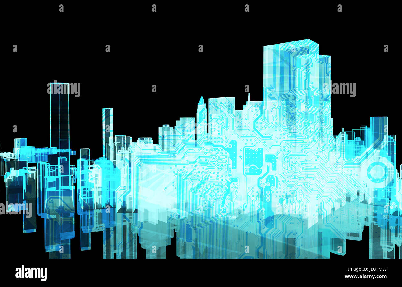 Power grid , smart city energy , electric Energy Distribution chain industry technology concept