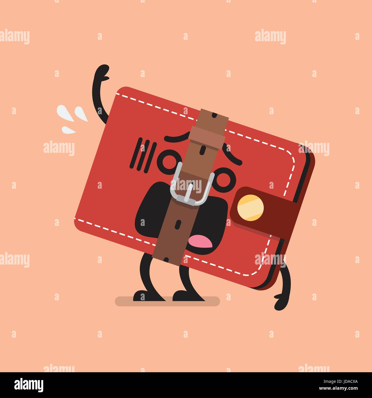 Funny wallet with a tight belt. Saving money emoji concept Stock Vector Image & Art - Alamy Funny wallet with a tight belt. Saving money emoji concept Stock Vector Image & Art - Alamy