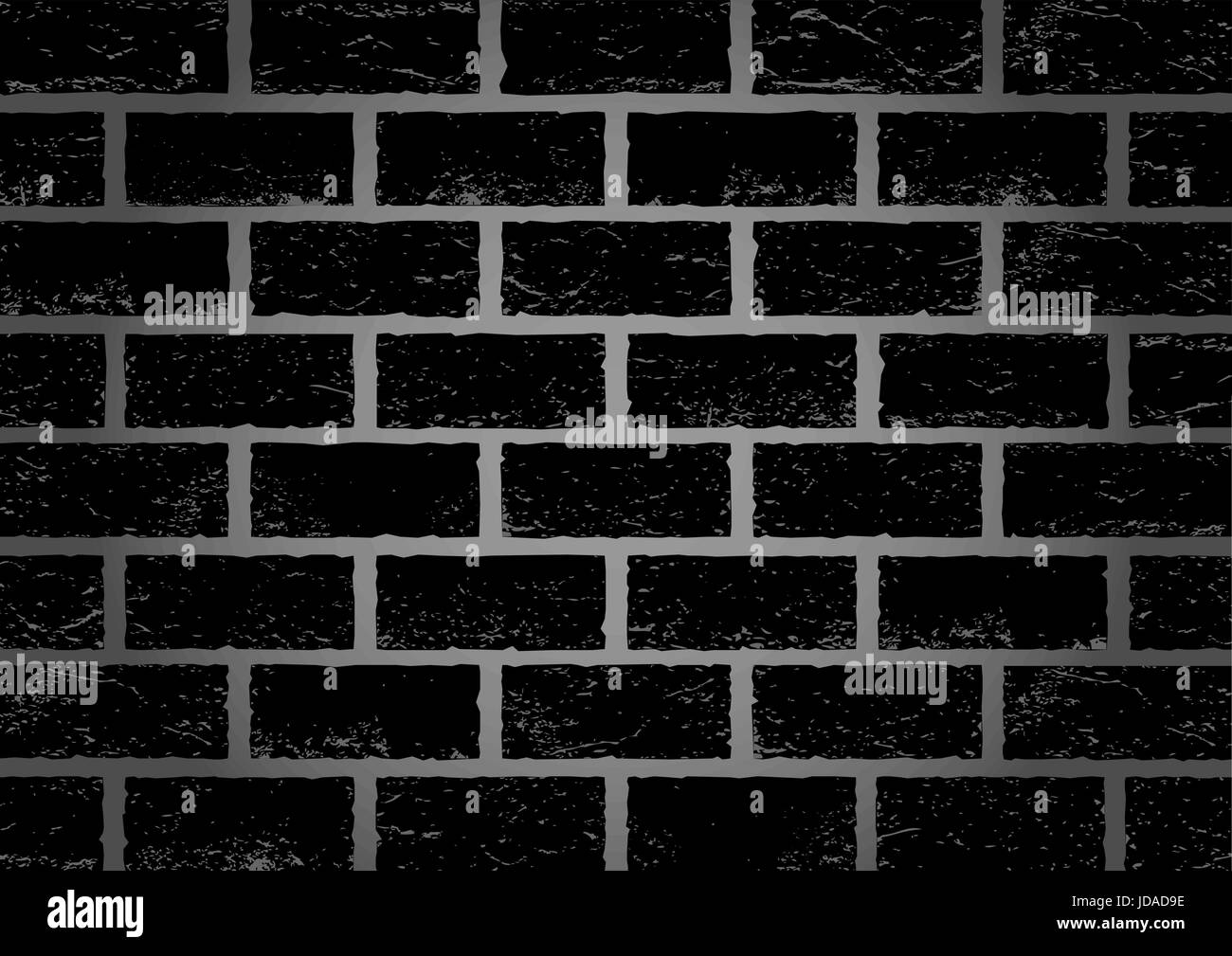 Black Old Brick Background Stock Vector Image Art Alamy