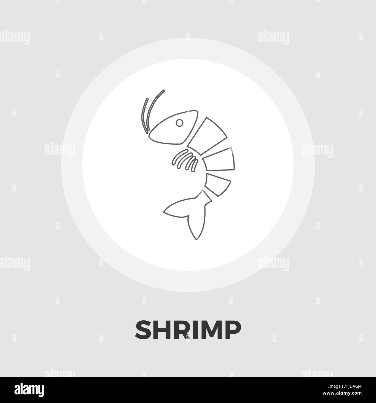 Shrimp icon hi-res stock photography and images - Alamy
