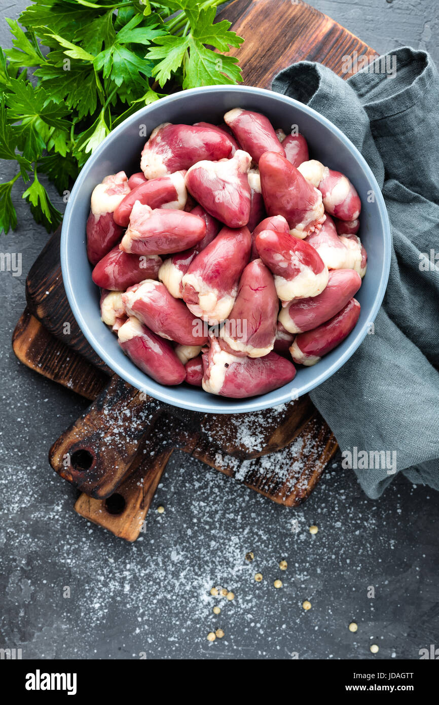 raw-chicken-hearts-stock-photo-alamy