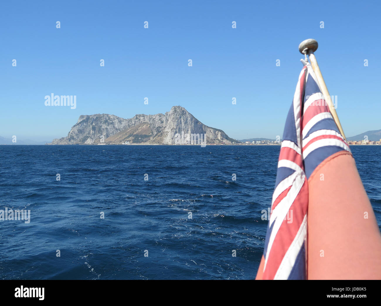 Gibraltar & Straits of Gibraltar Stock Photo Alamy
