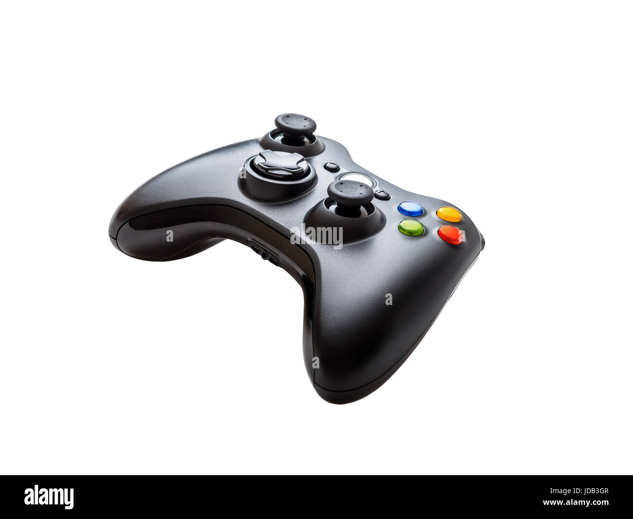 Wireless Gamepad Controller Isolated on White Stock Photo