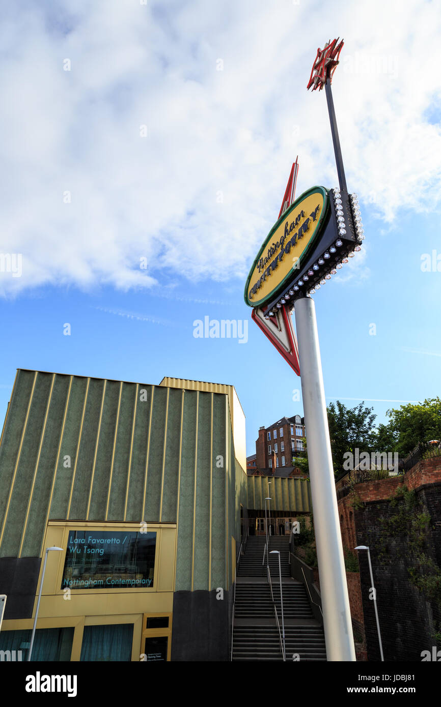 NOTTINGHAM, ENGLAND JUNE 17 Nottingham Contemporary art centre and