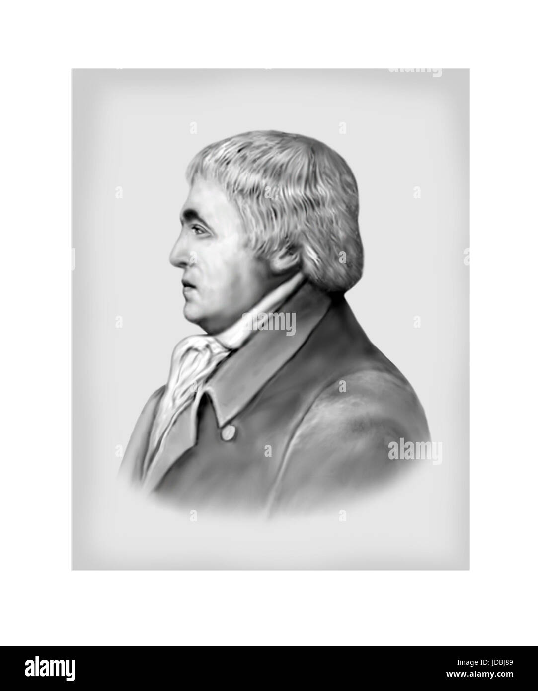 Franz Mesmer, 1734 - 1815, German Physician Stock Photo