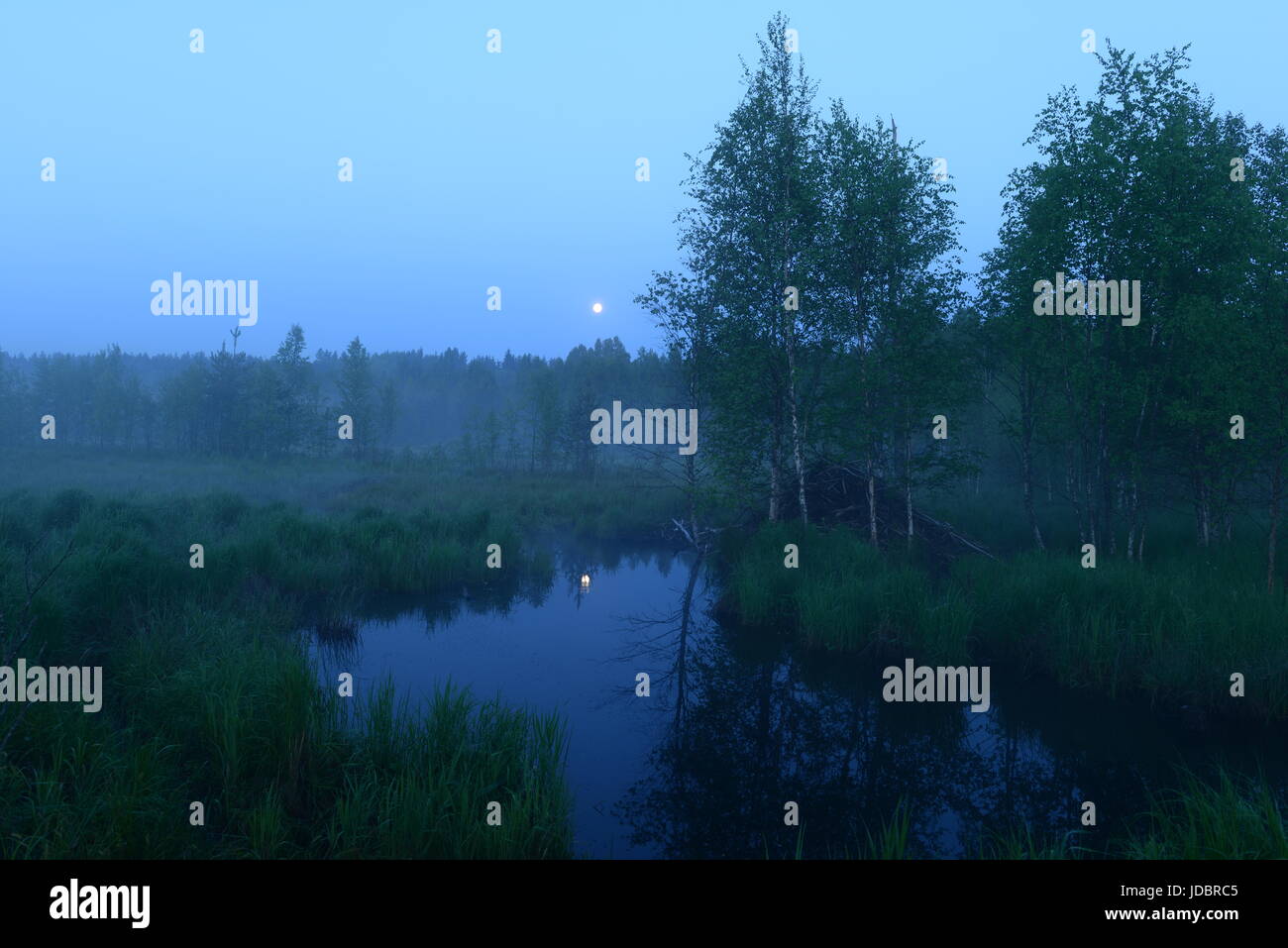 Quiet night on river hi-res stock photography and images - Alamy