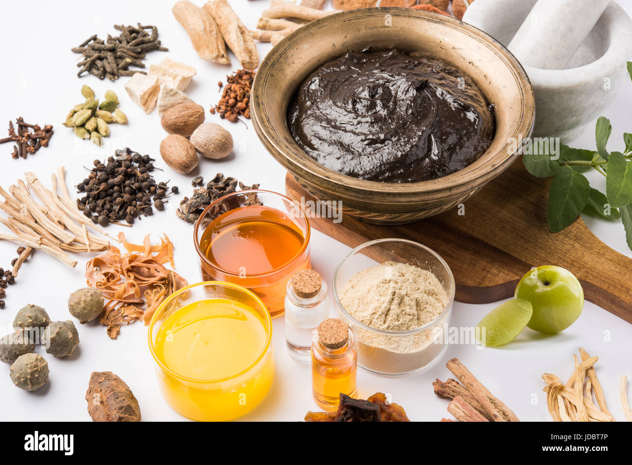 Indian Ayurvedic dietary supplement called Chyawanprash