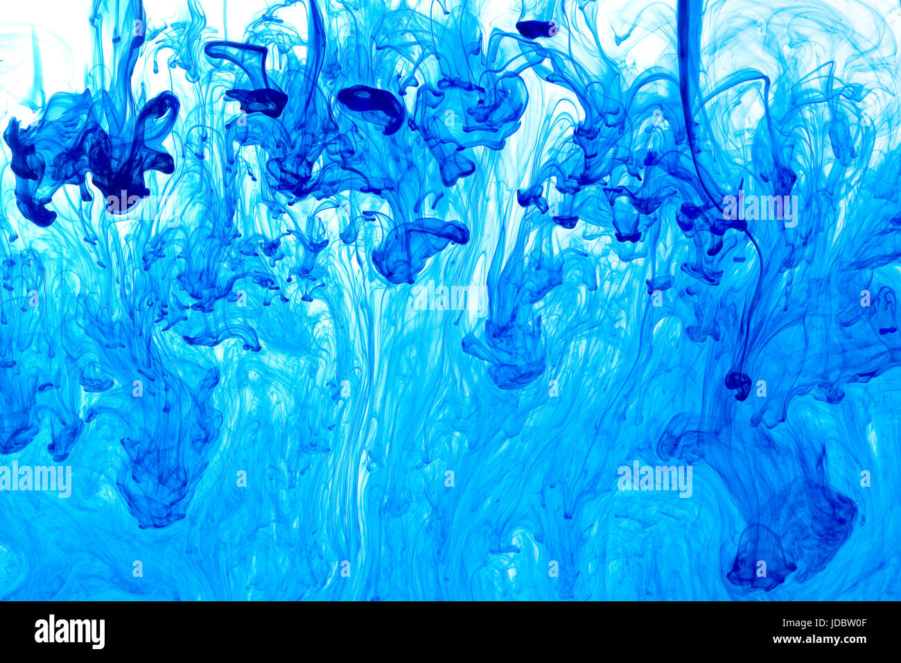 Abstract Blue Tint Swirl Blob Background Stock Photo - Alamy