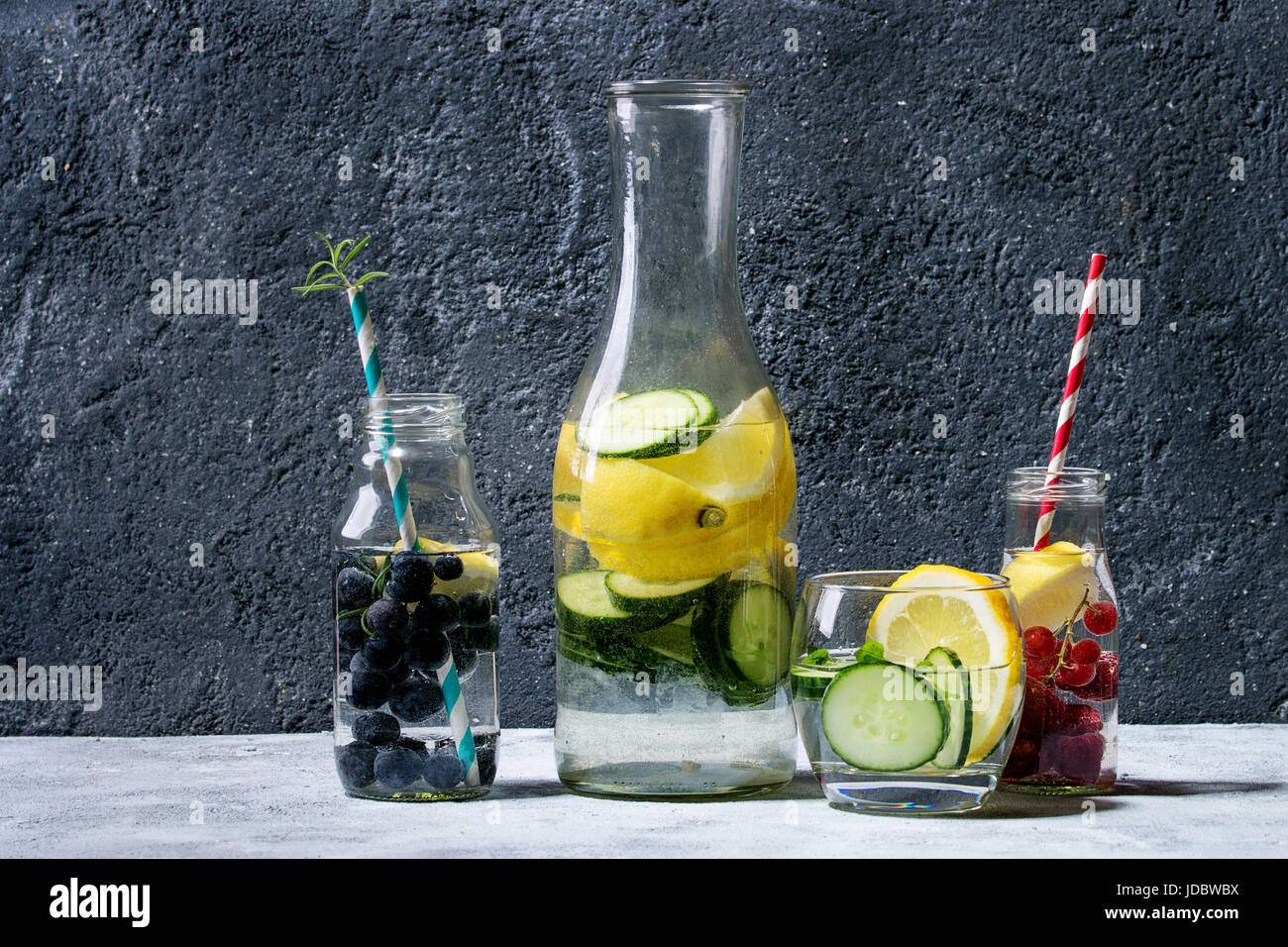 Citrus cucumber sassy water Stock Photo Alamy