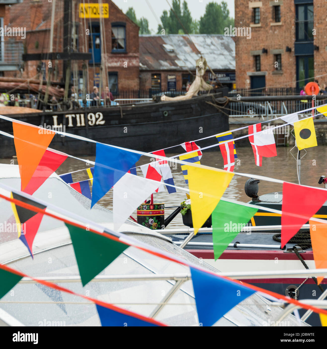 Festival bunting flags hires stock photography and images Alamy