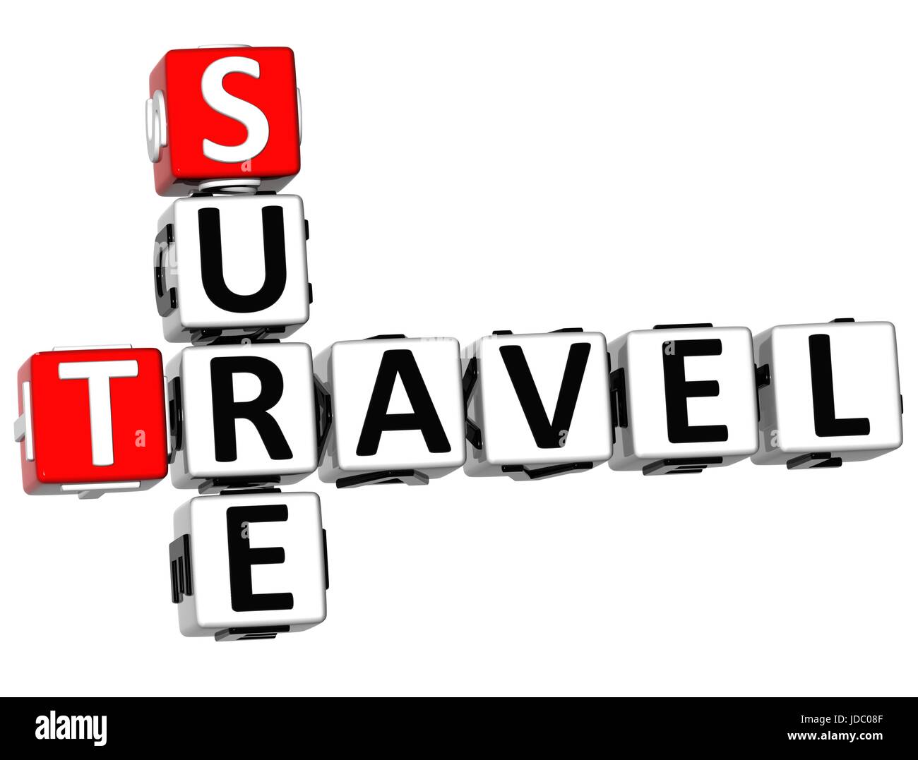 3D Travel Sure Crossword on white background Stock Photo Alamy 3D Travel Sure Crossword on white background Stock Photo Alamy