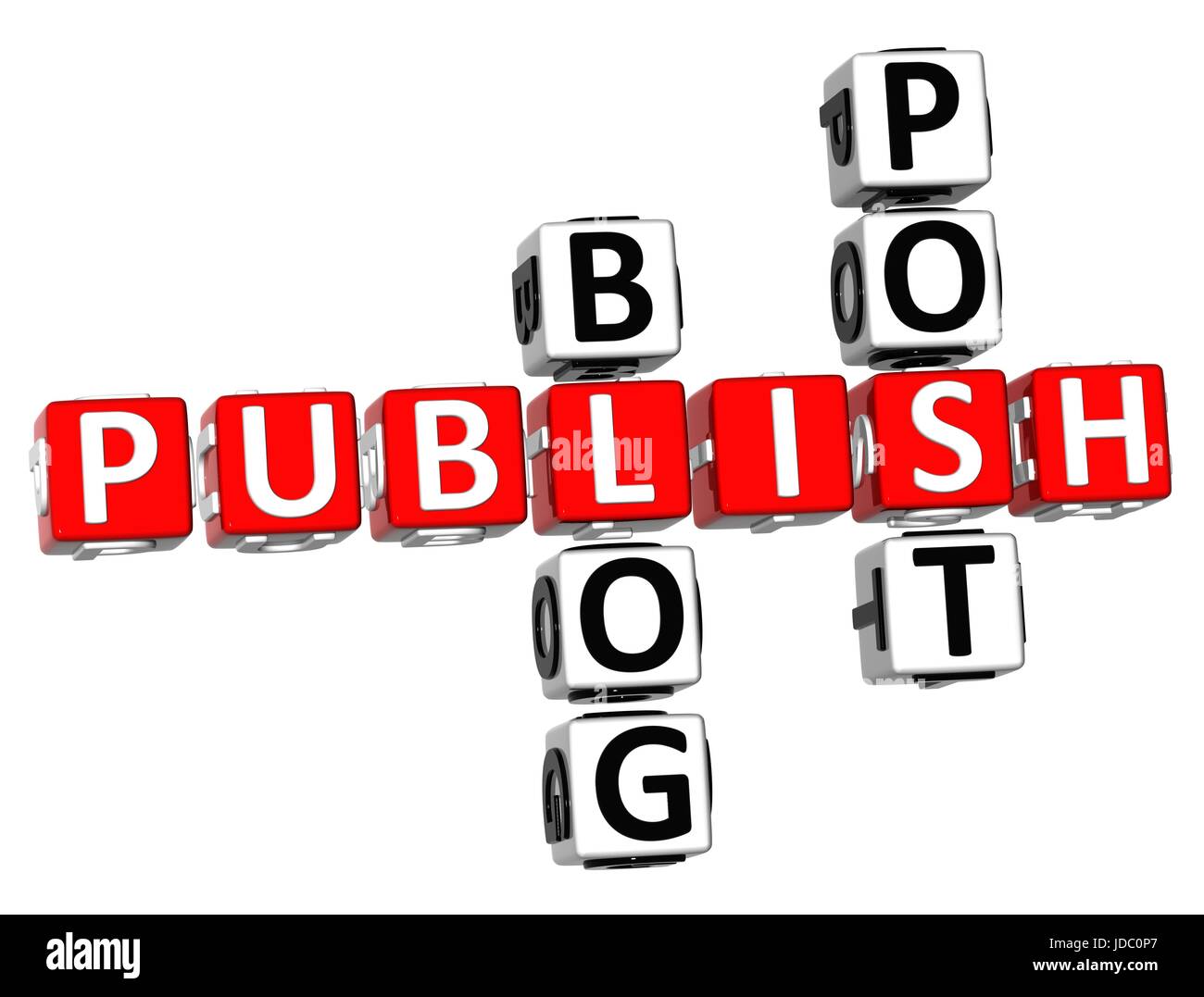 Publish Blog Post Crossword on white background Stock Photo Alamy Publish Blog Post Crossword on white background Stock Photo Alamy