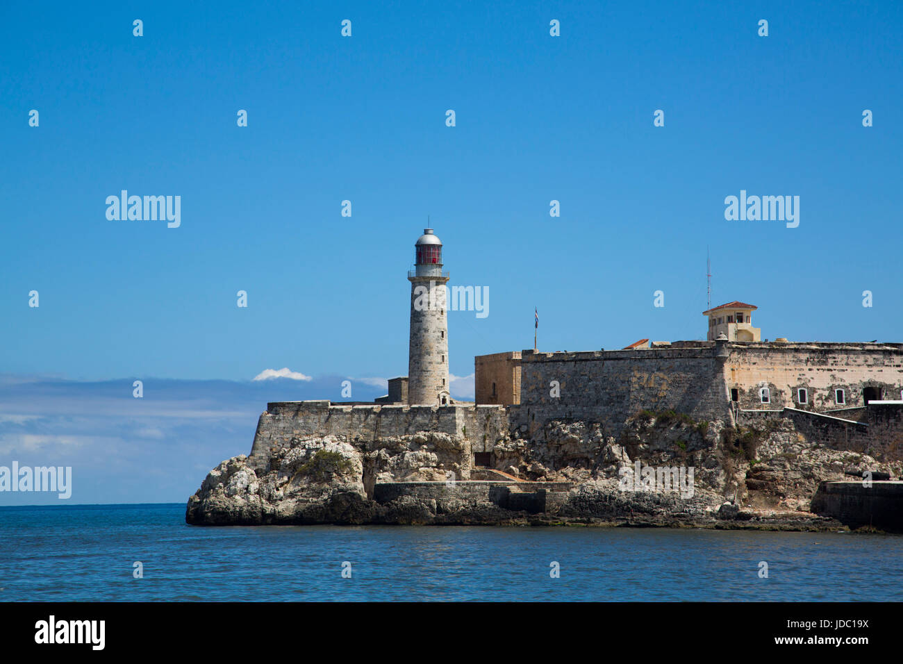 Cuba, Havana, the Morro-Cabana Military-Historical Site, Castillo de los  Tres Reyes Magos del Morro (a UNESCO Heritage Site Stock Photo - Alamy