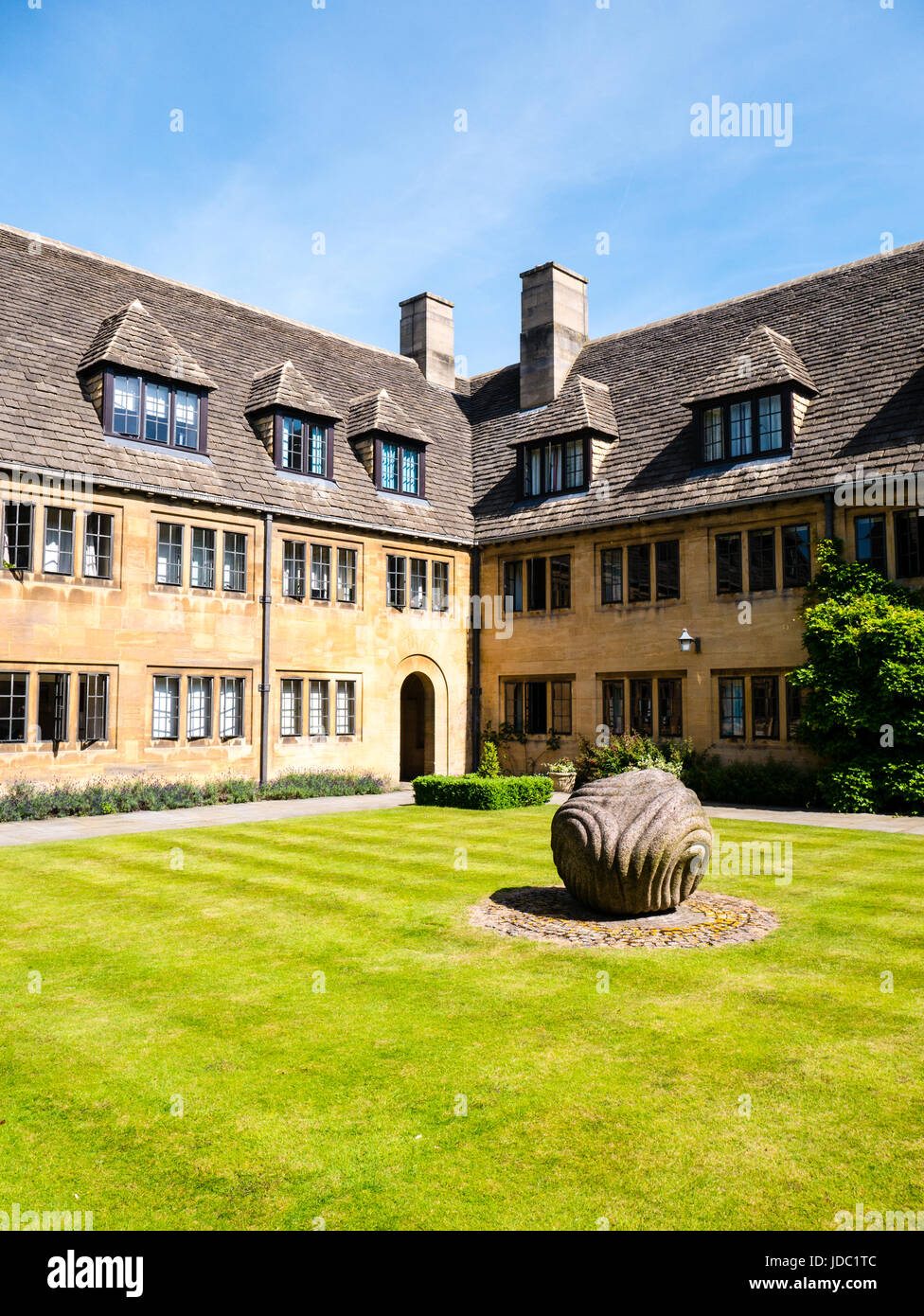 Nuffield College, University of Oxford, Oxford, England Stock Photo