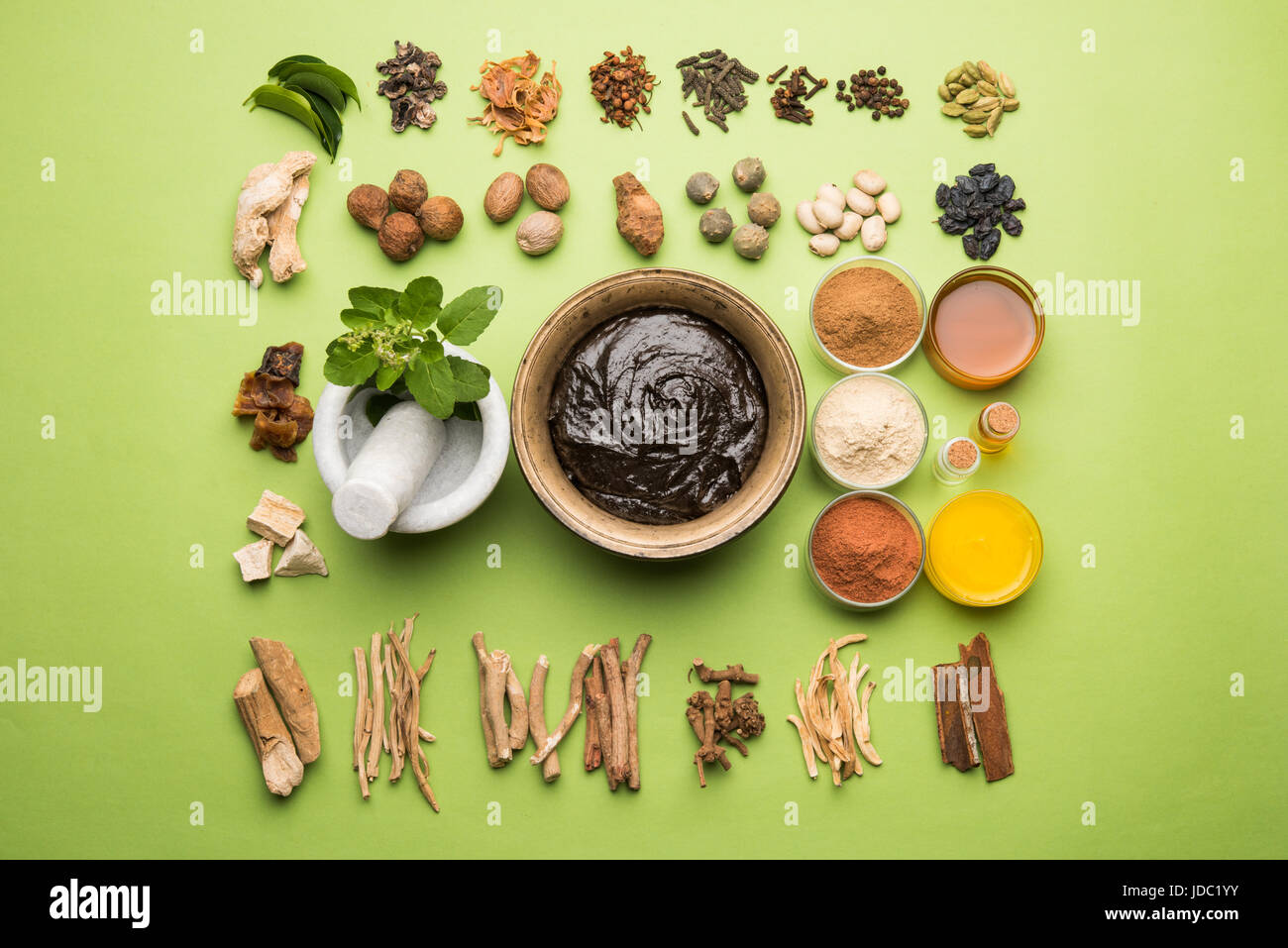 Indian Ayurvedic dietary supplement called Chyawanprash