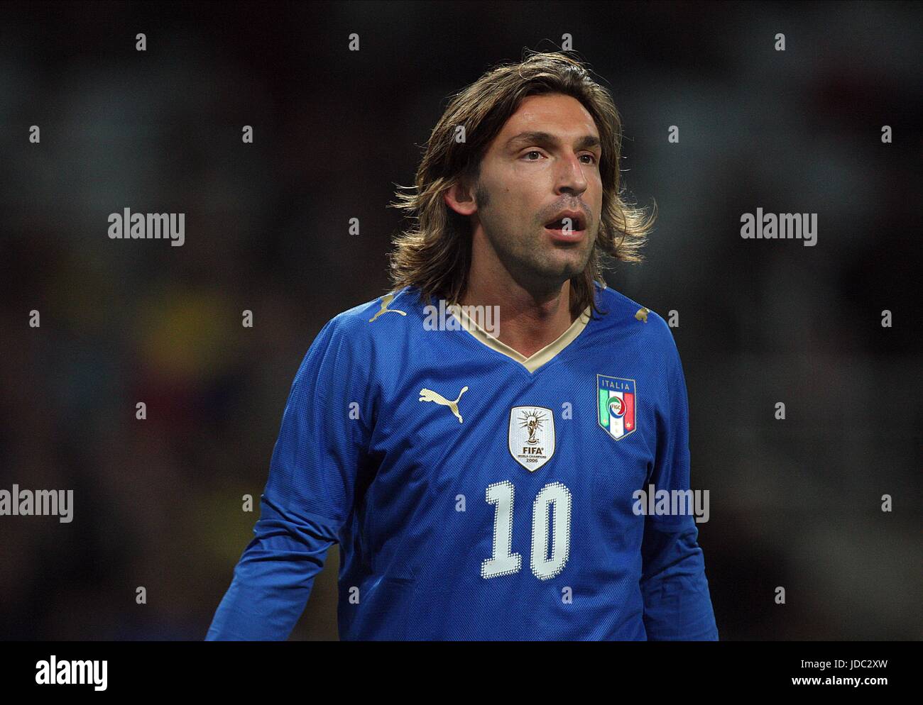ANDREA PIRLO ITALY & AC MILAN EMIRATES STADIUM LONDON ANDREA PIRLO ITALY & AC MILAN EMIRATES STADIUM LONDON