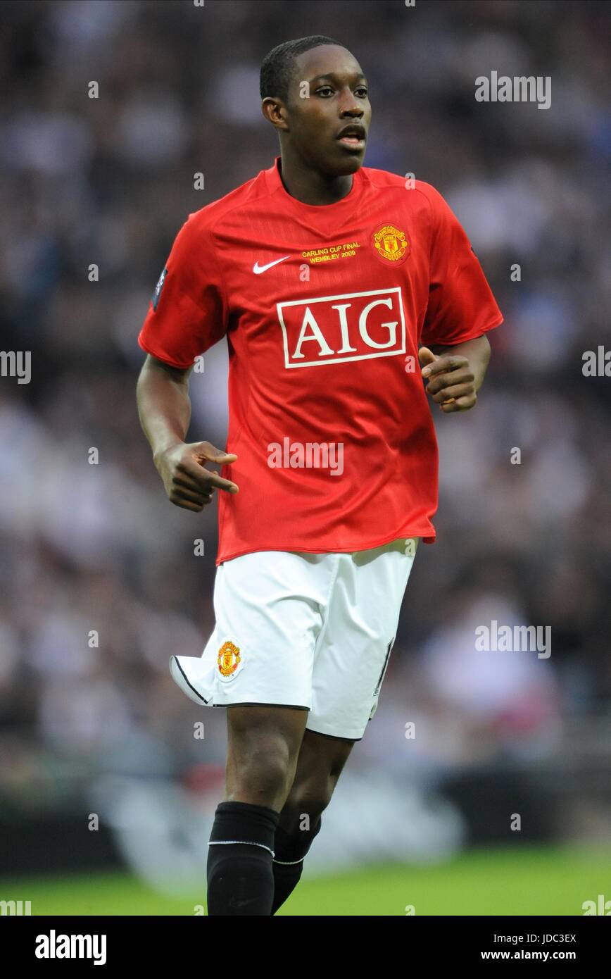 DANNY WELBECK MANCHESTER UNITED FC WEMBLEY STADIUM LONDON ENGLAND 01