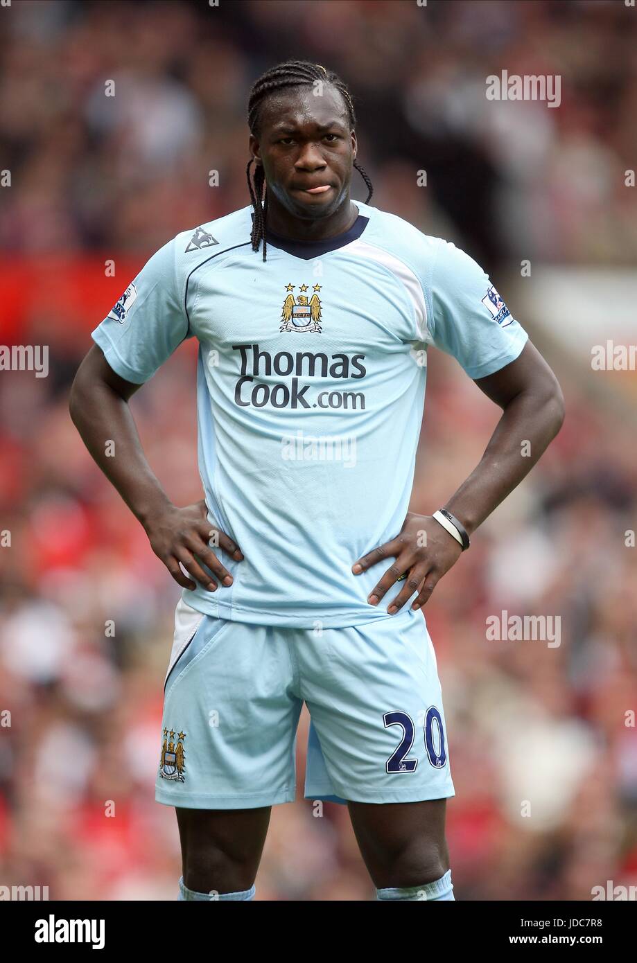 FELIPE CAICEDO MANCHESTER CITY FC OLD TRAFFORD MANCHESTER ENGLAND 10 May  2009 Stock Photo - Alamy