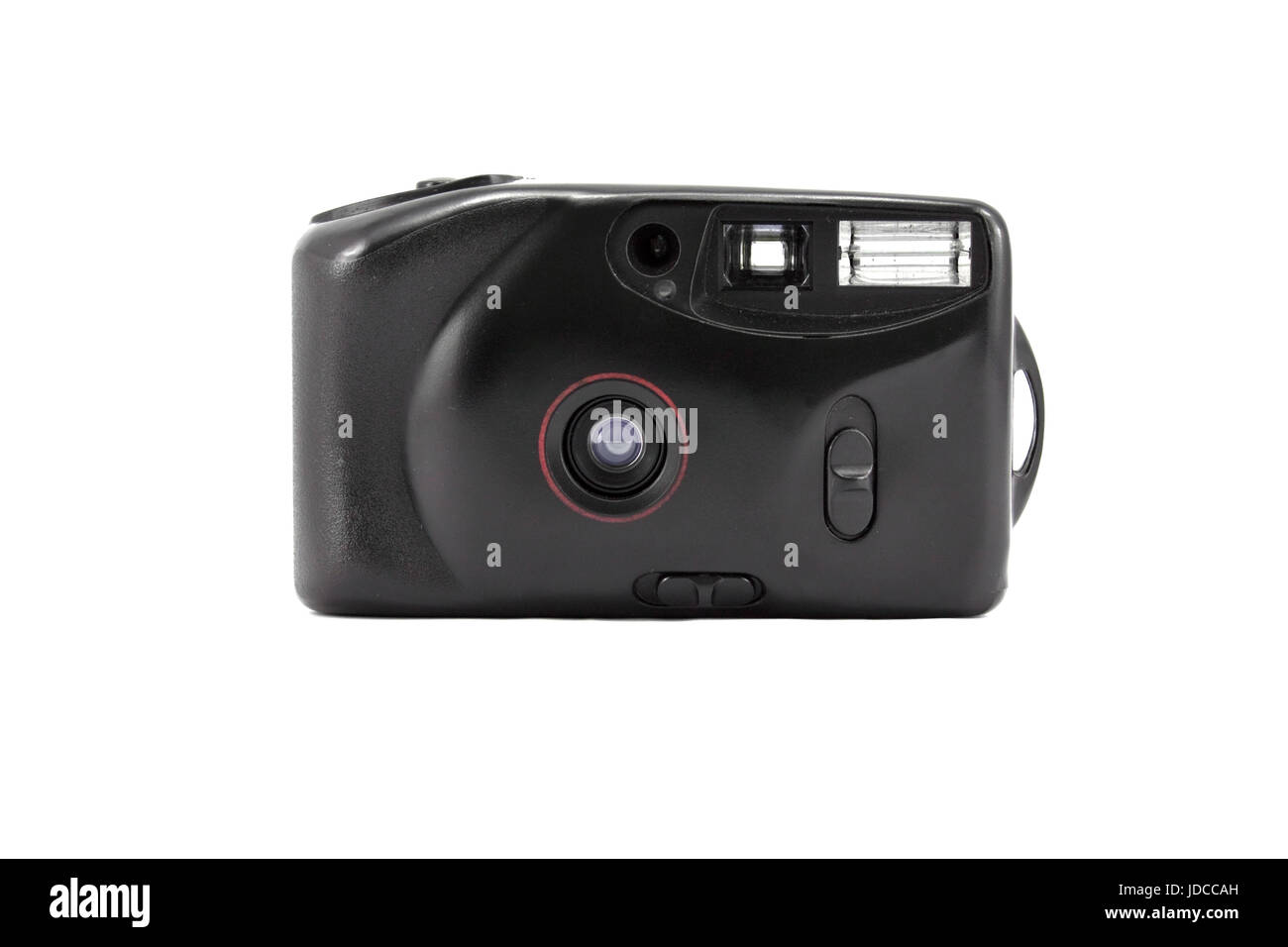 Retro film photo camera isolated on white background Stock Photo - Alamy