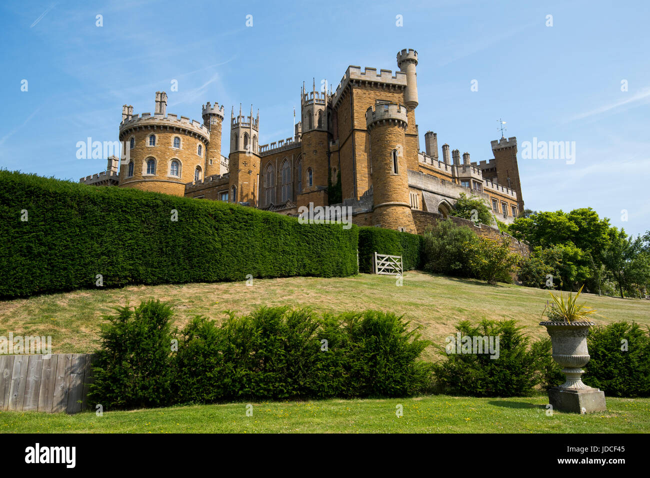Belvoir Castle, Leicestershire England UK Stock Photo