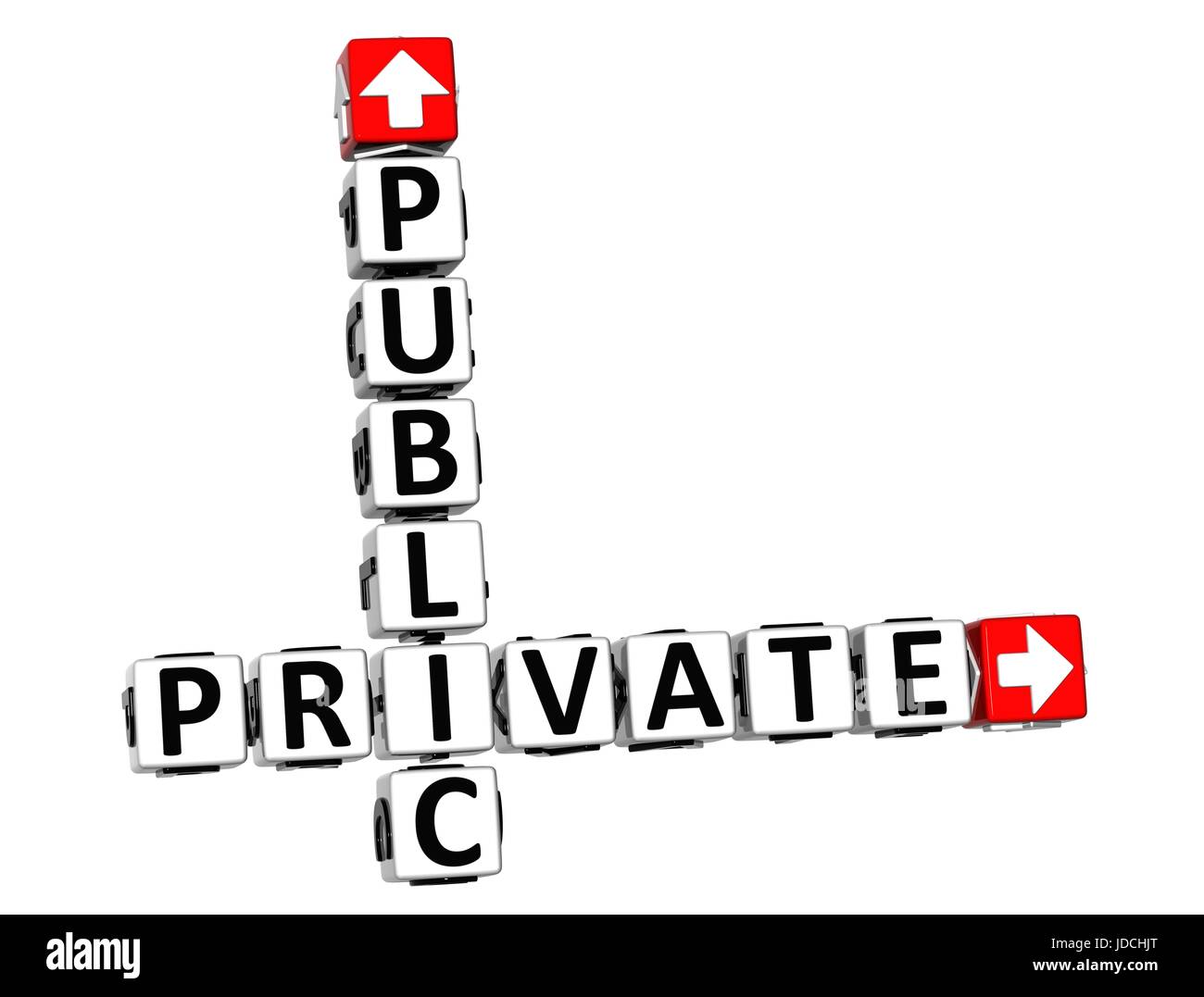3D Public Private Crossword on white background Stock Photo Alamy 3D Public Private Crossword on white background Stock Photo Alamy