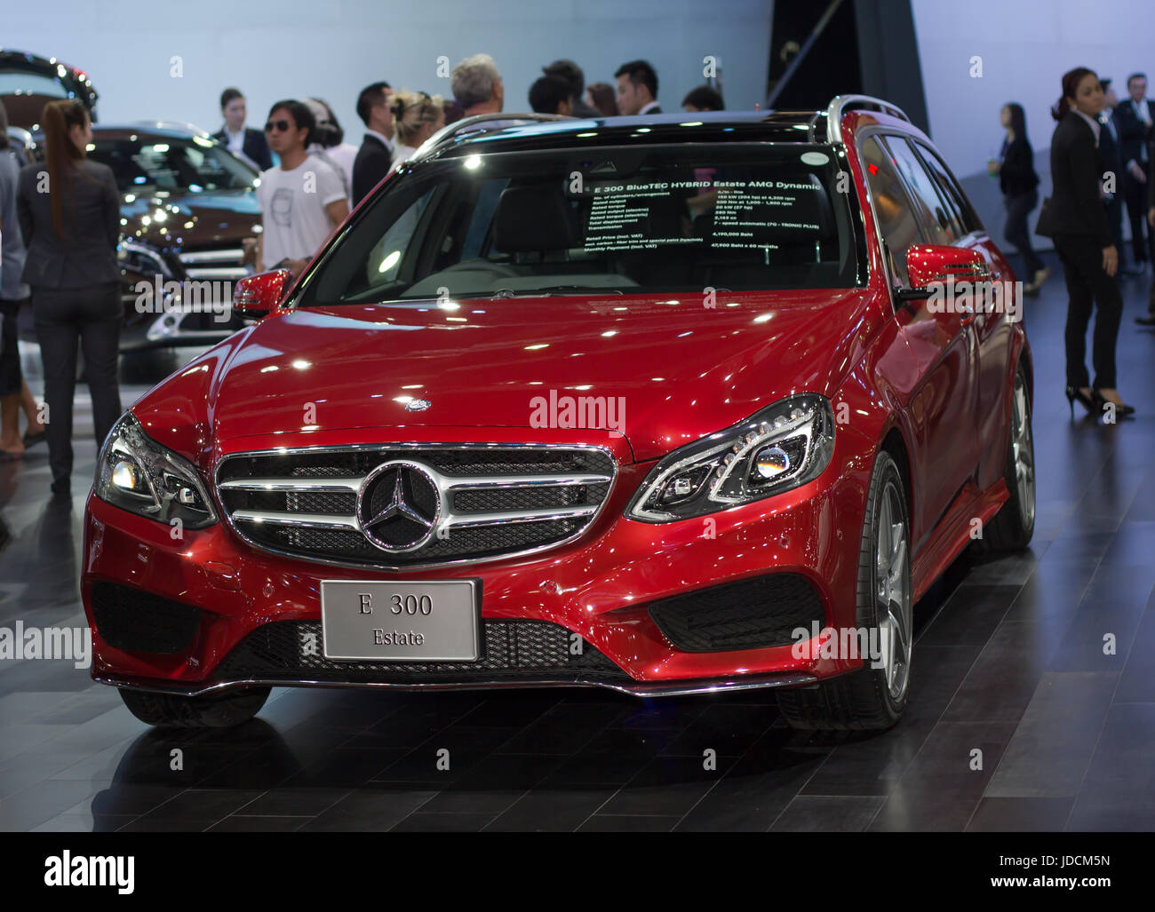 Bangkok, Thailand - March 28, 2014: Mercedes Benz new model presented in Bangkok Motor Show 2014 Stock Photo
