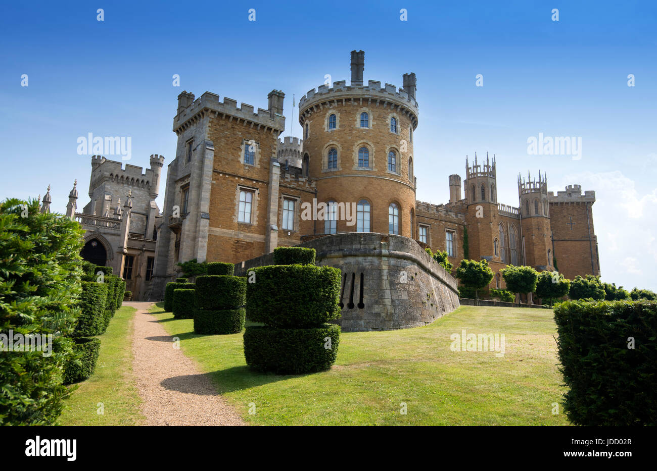 Belvoir Castle, Leicestershire England UK Stock Photo