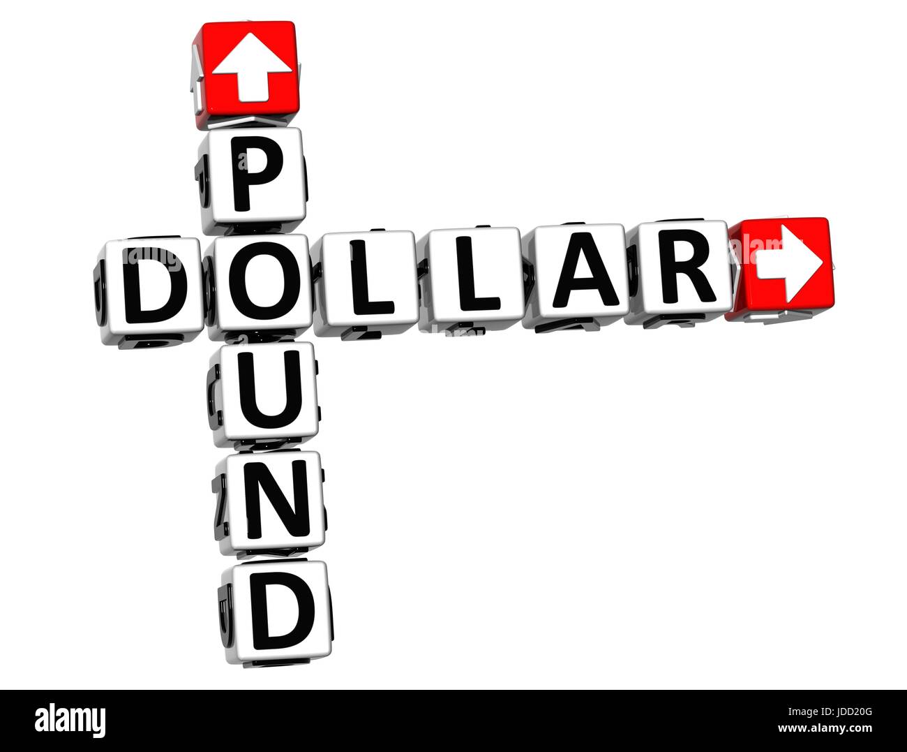 3D Pound Dollar Crossword on white background Stock Photo Alamy 3D Pound Dollar Crossword on white background Stock Photo Alamy