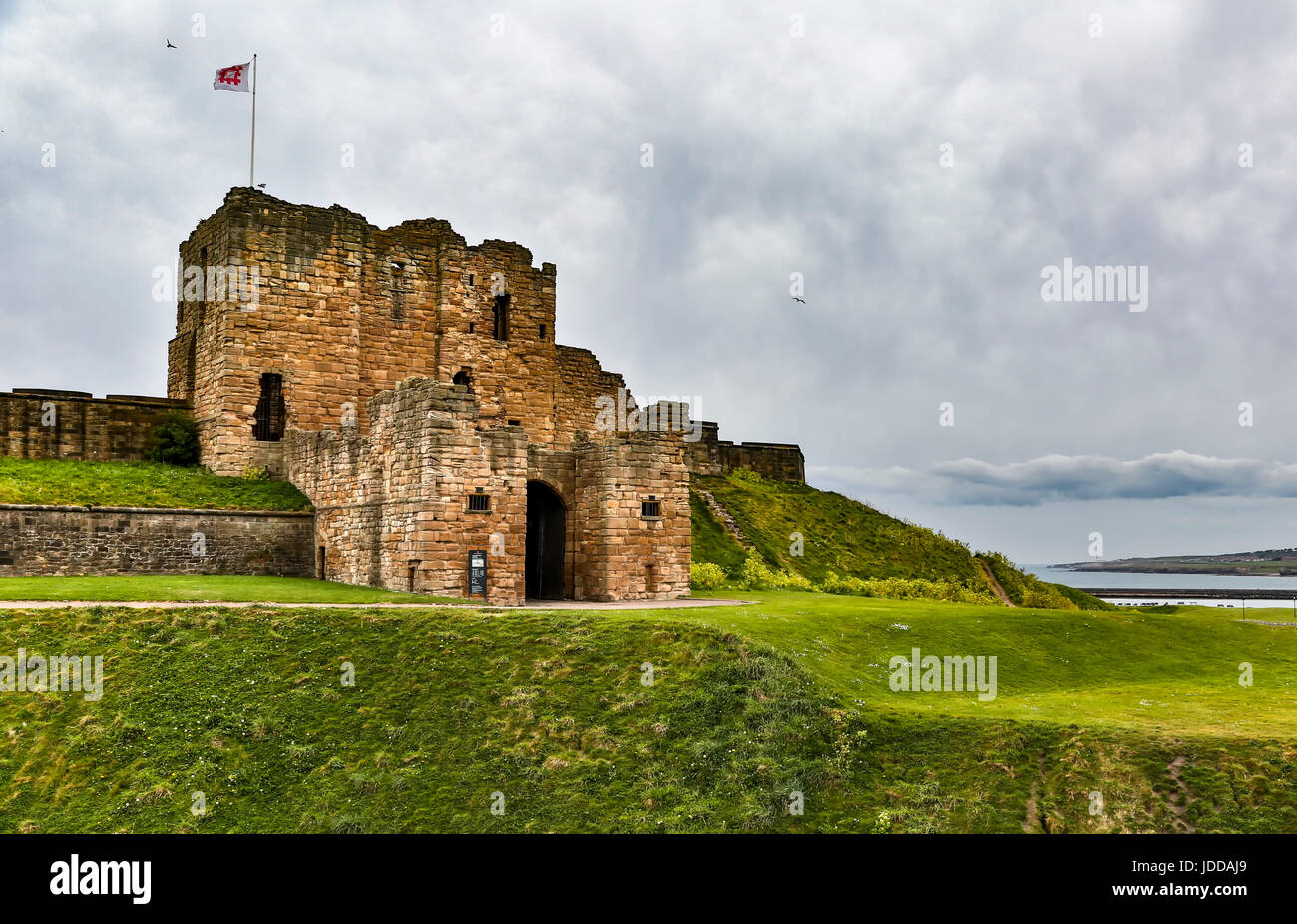Tynemouth Priory and Castle, Tynemouth, Tyne and Wear, England, United Kingdom Stock Photo