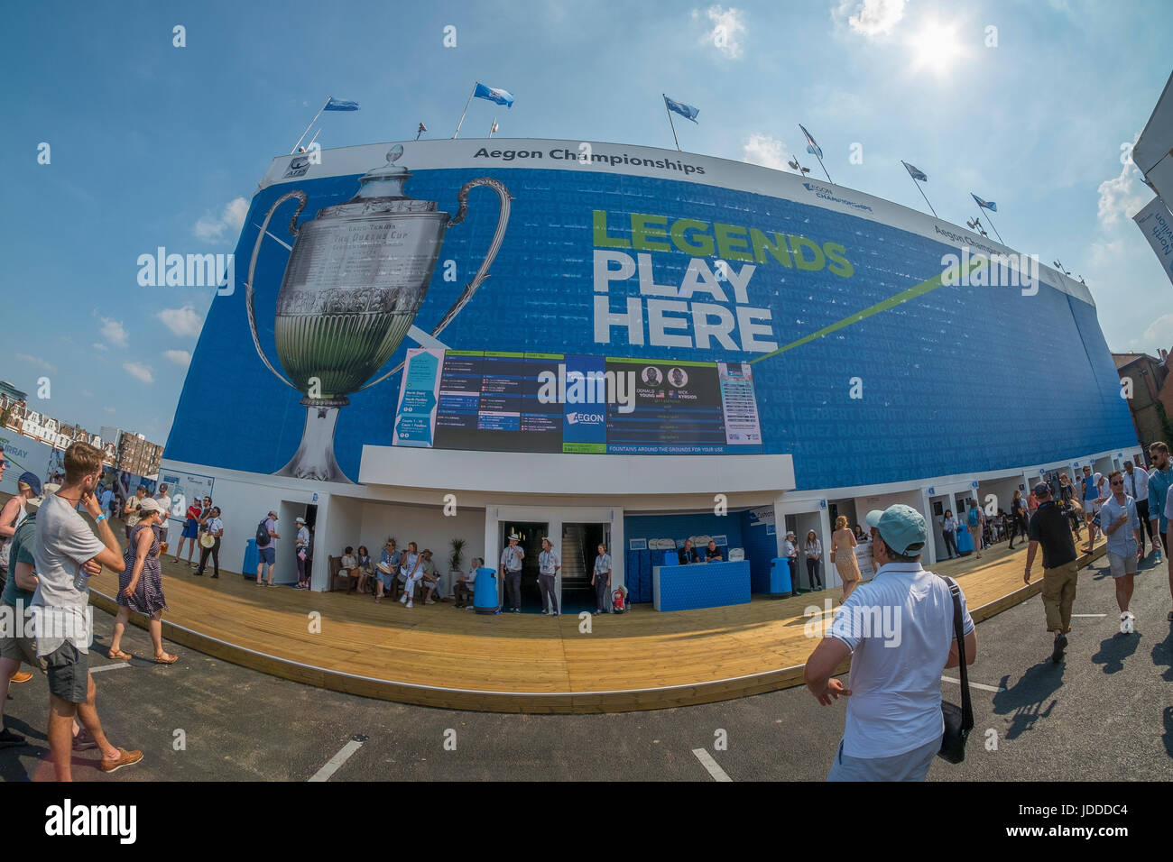 The Queen's Club, London, UK. 19th June 2017. 2017 Aegon Championships