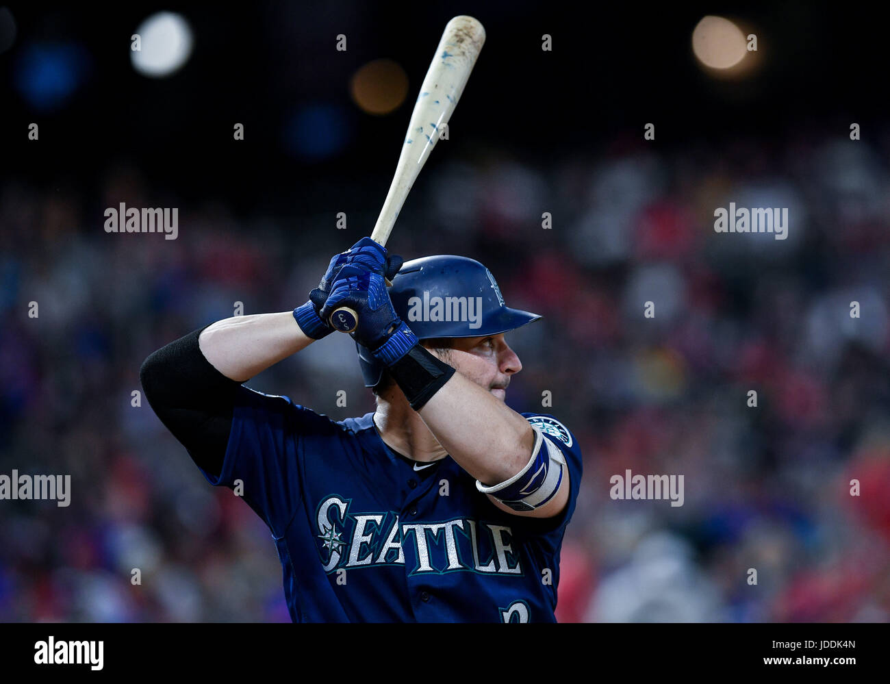 June 16th, 2017.Seattle Mariners catcher Mike Zunino (3) at bat during