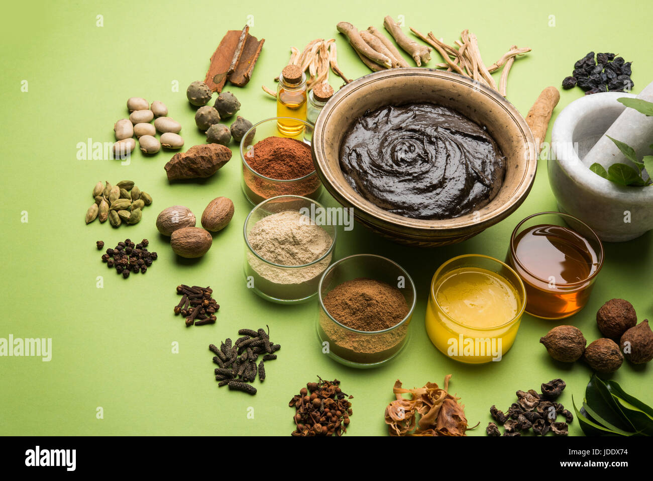 Indian Ayurvedic dietary supplement called Chyawanprash