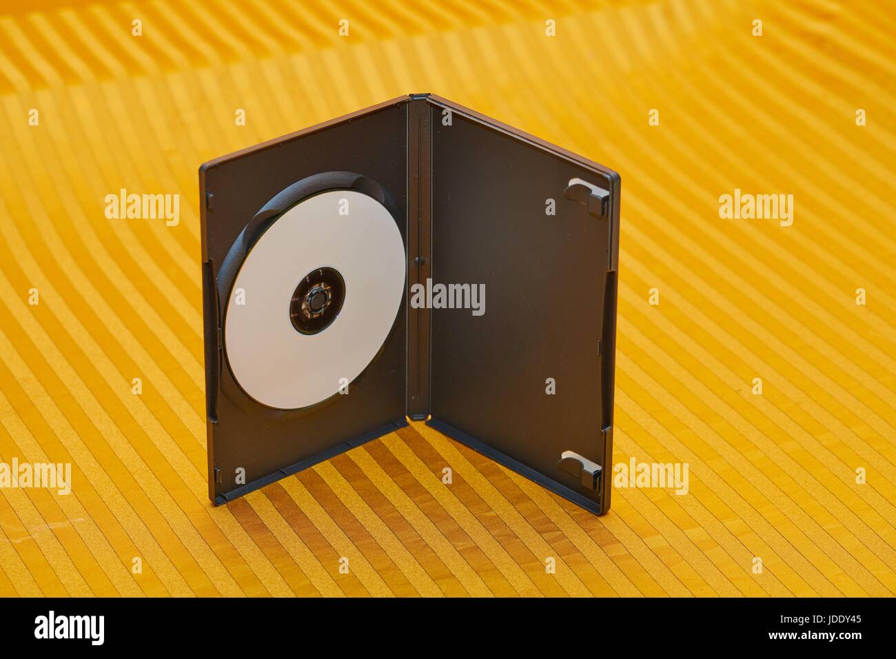 Blank DVD in plastic case Stock Photo Alamy