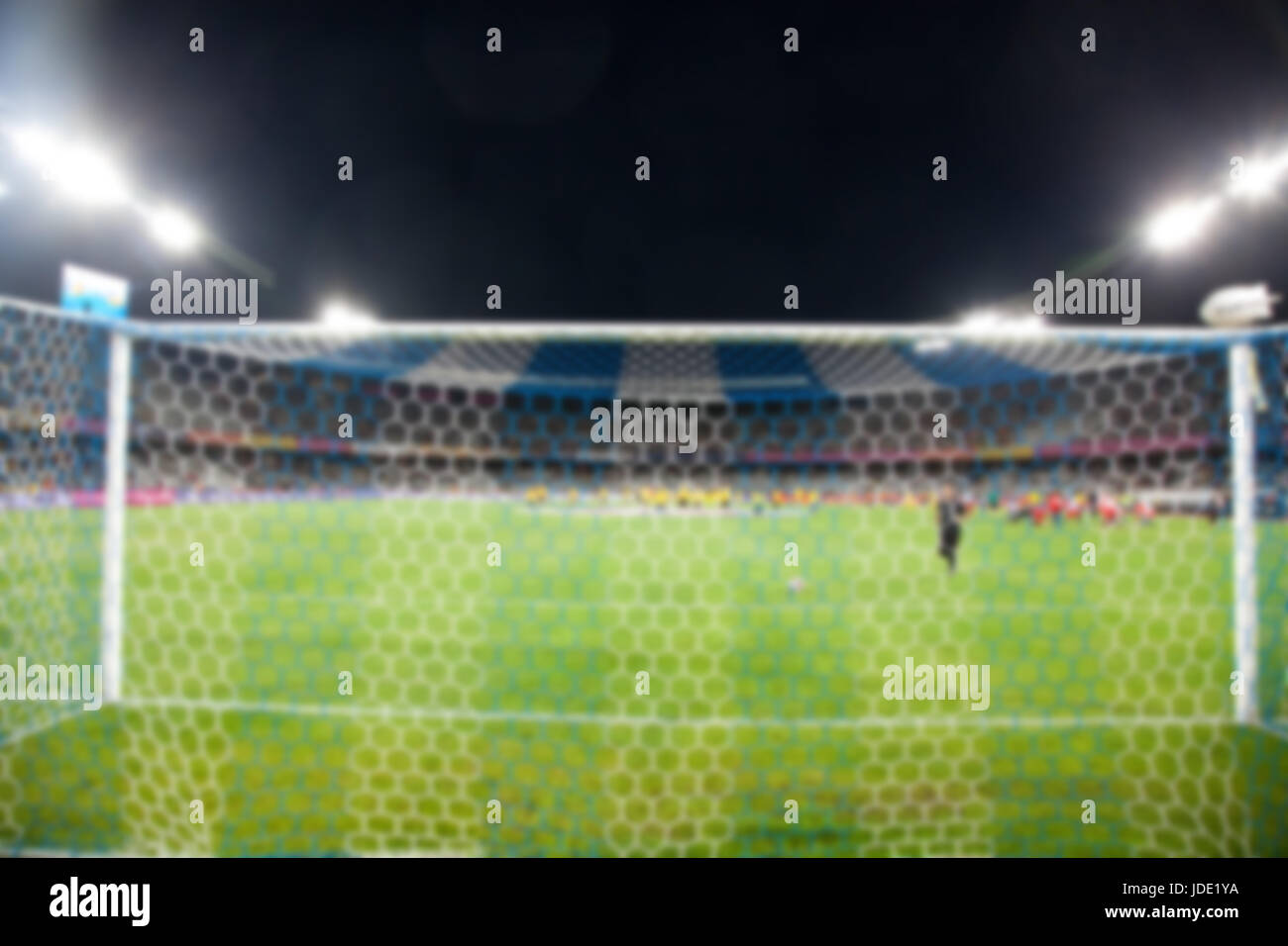evening stadium arena soccer field defocused background Stock Photo Alamy