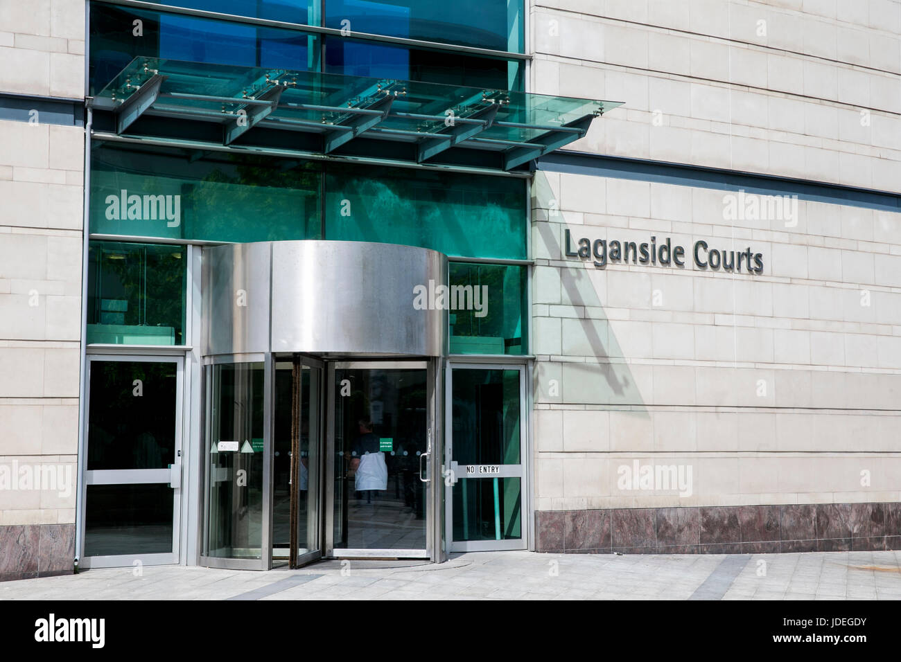 Laganside Courts in Belfast. Stock Photo