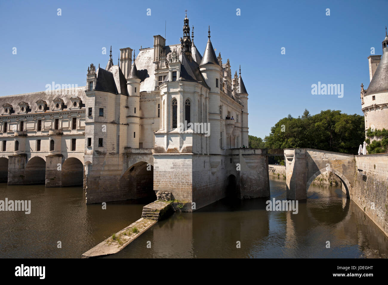 Chenonceau Chateau, France, Europe Stock Photo